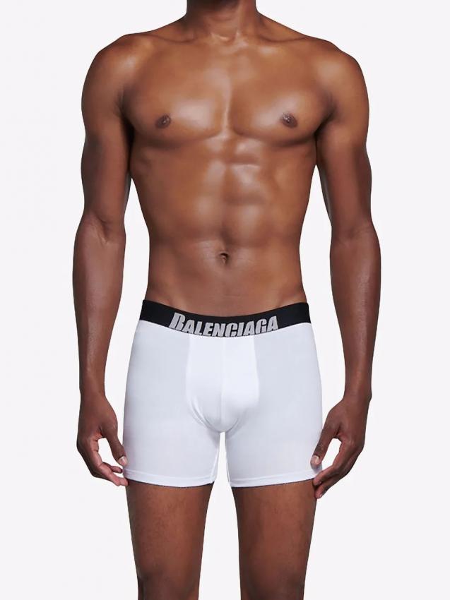 Balenciaga - logo-waistband boxer briefs
