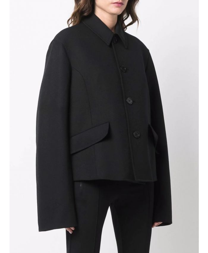 Balenciaga - black deconstructed jacket