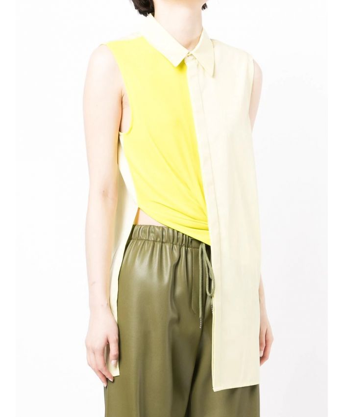 Dion Lee - asymmetric sleeveless shirt