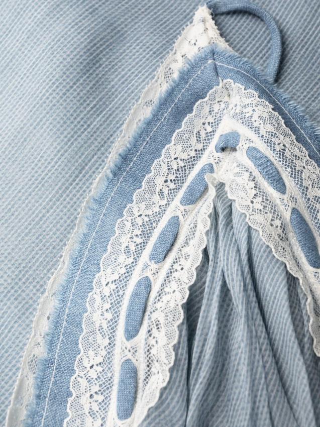 Ermanno Scervino - lace-detail midi dress