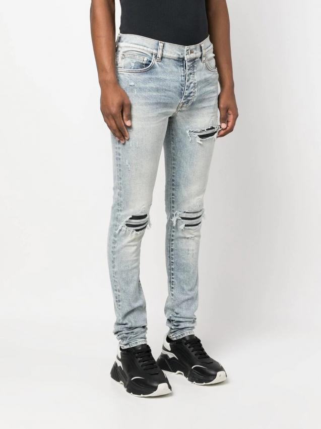 Amiri - distressed slim-fit jeans