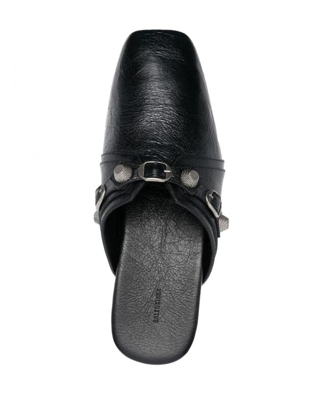 Balenciaga - Cosy Cagole leather mules