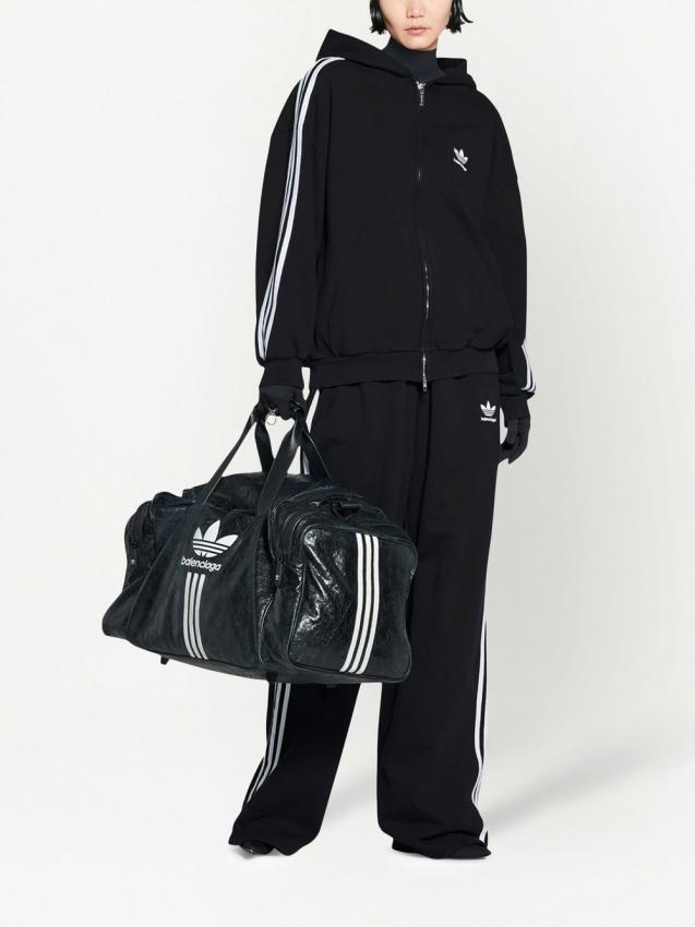 Balenciaga - x adidas 3-Stripes zip-front hoodie