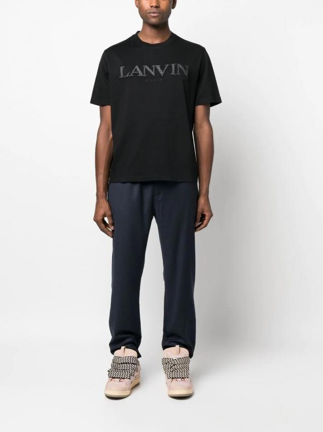 Lanvin - logo-print short-sleeve T-shirt