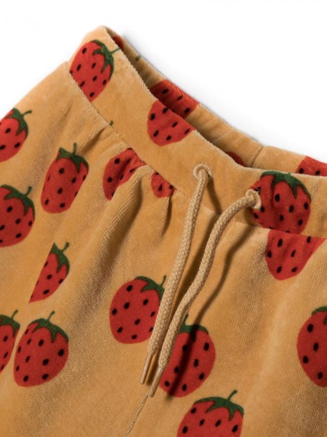 Mini Rodini - all-over strawberry-print shorts