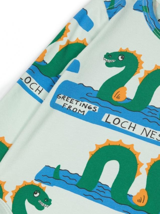 Mini Rodini - Loch Ness graphic-print bodysuit
