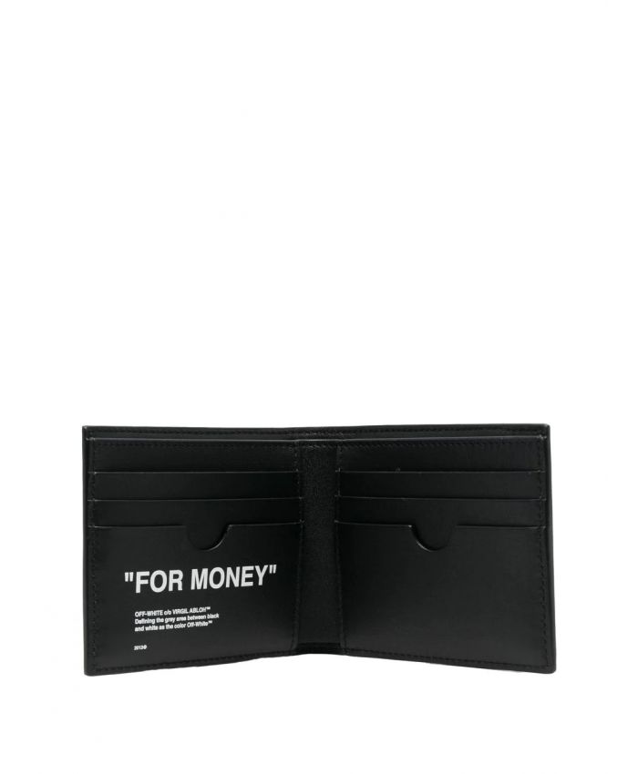 Off-White - For Money bi-fold wallet