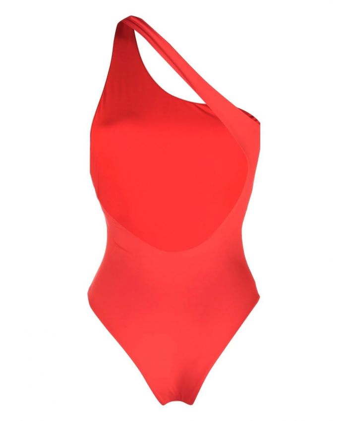 Off-White - logo-print one-piece swimsuit