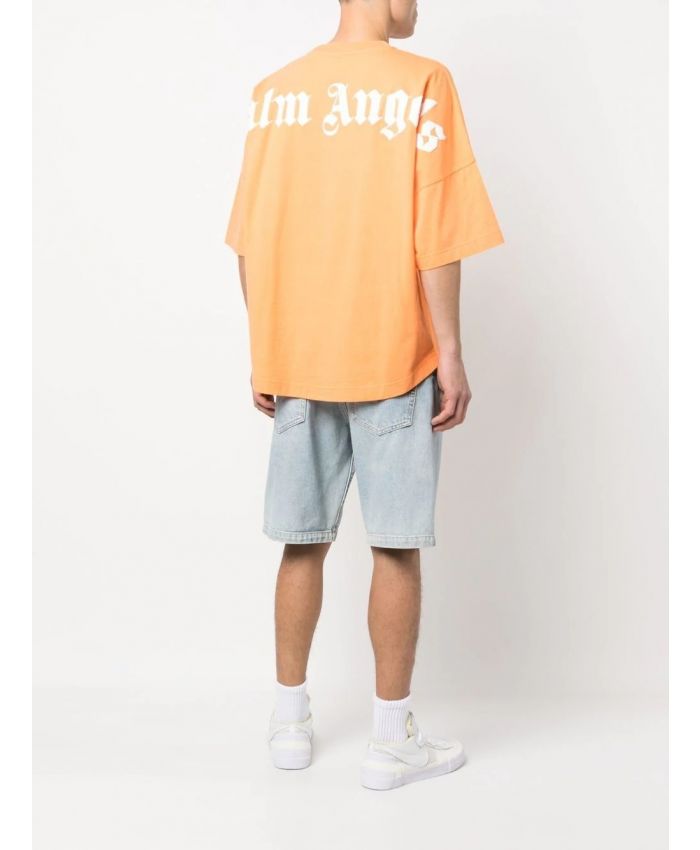Palm Angels - logo-print cotton T-shirt