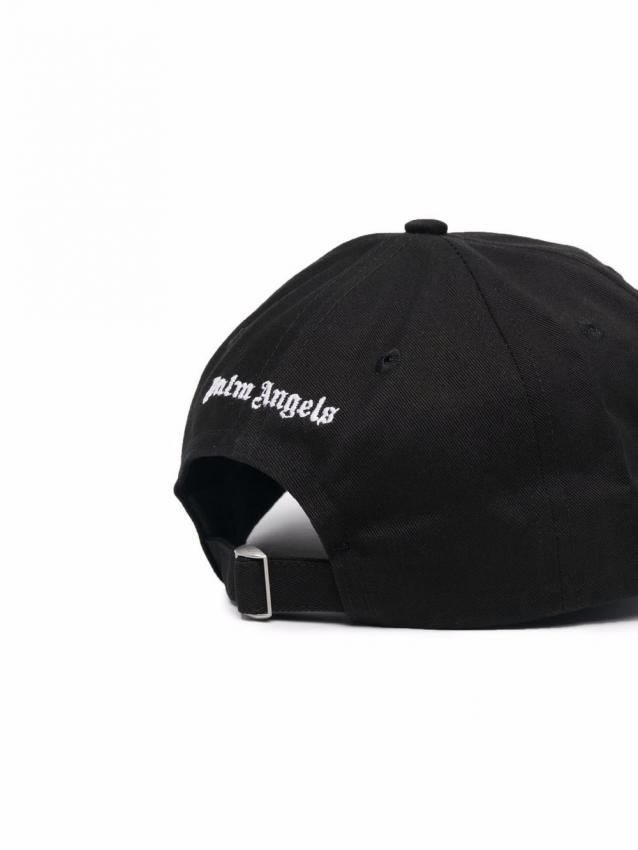 Palm Angels - logo-embroidered cotton cap