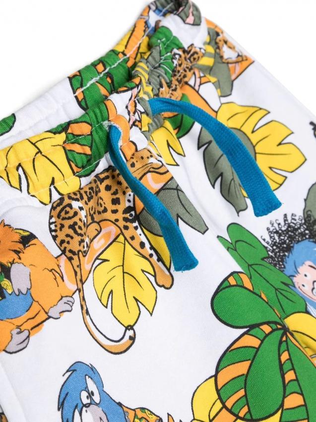 Stella McCartney Kids - jungle-print short set