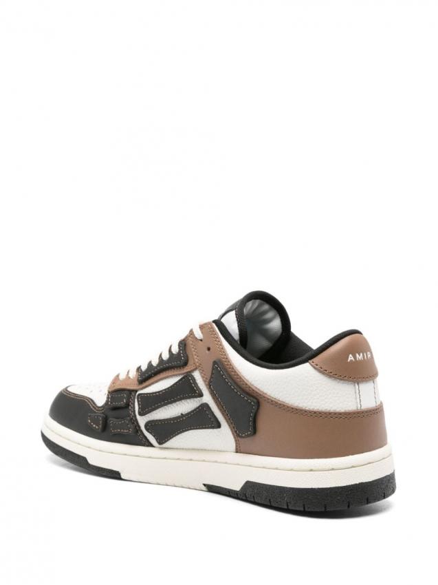 Amiri - Skel leather sneakers