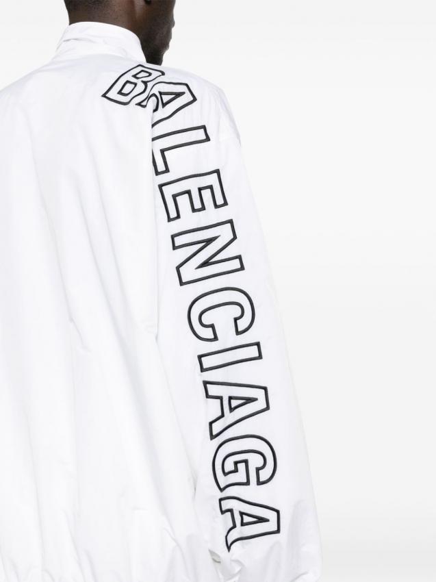 Balenciaga - Balenciaga white jacket with logo