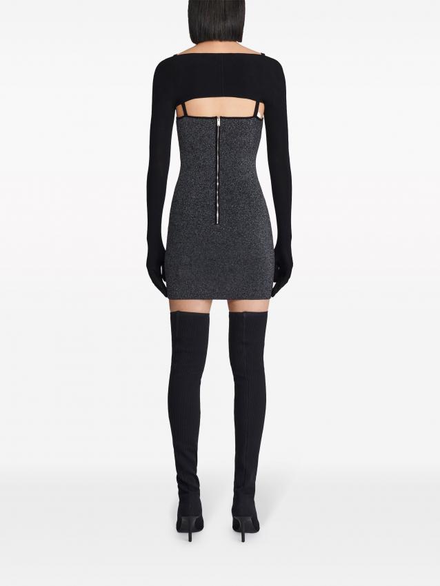 Dion Lee - bustier-style knitted minidress