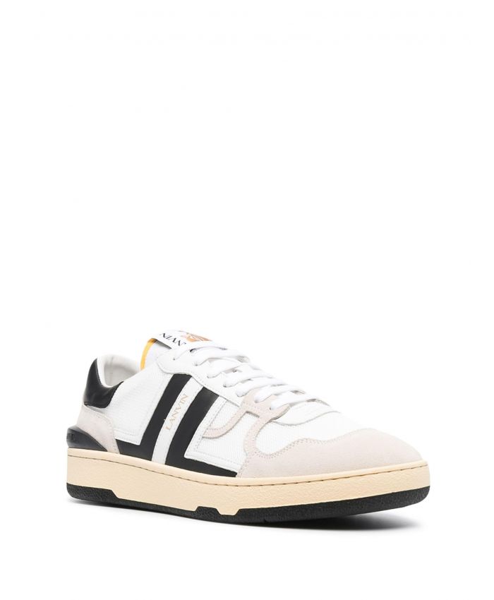 Lanvin - panelled low-top sneakers
