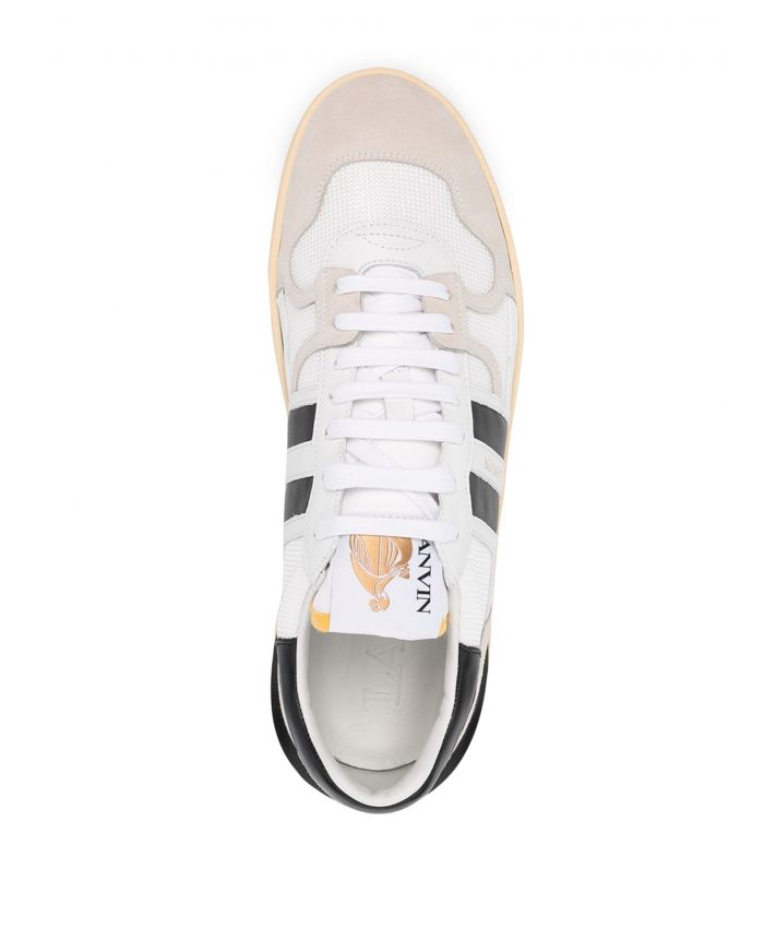 Lanvin - panelled low-top sneakers