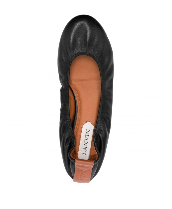 Lanvin - leather ballerina shoes