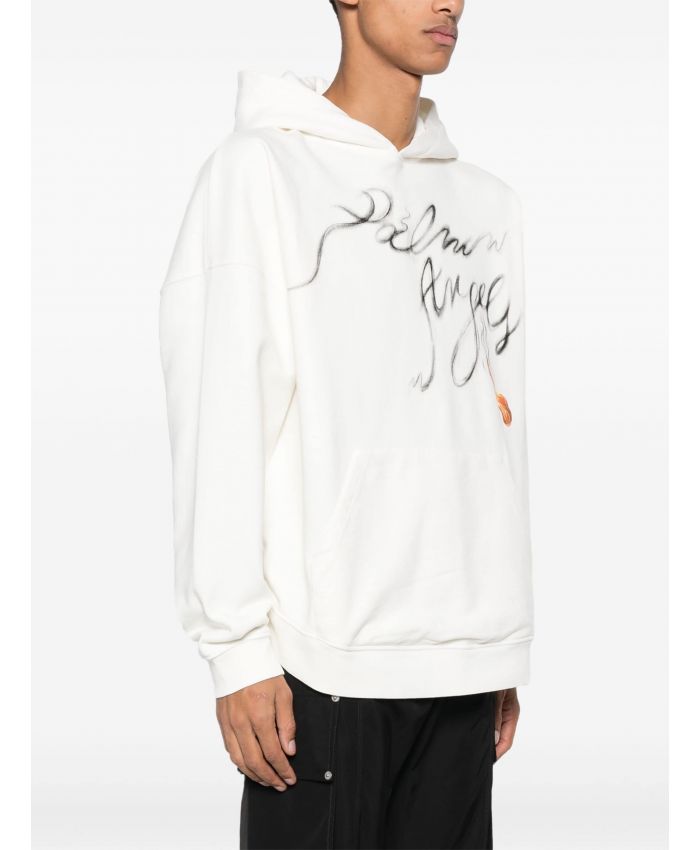 Palm Angels - Foggy logo-print hoodie