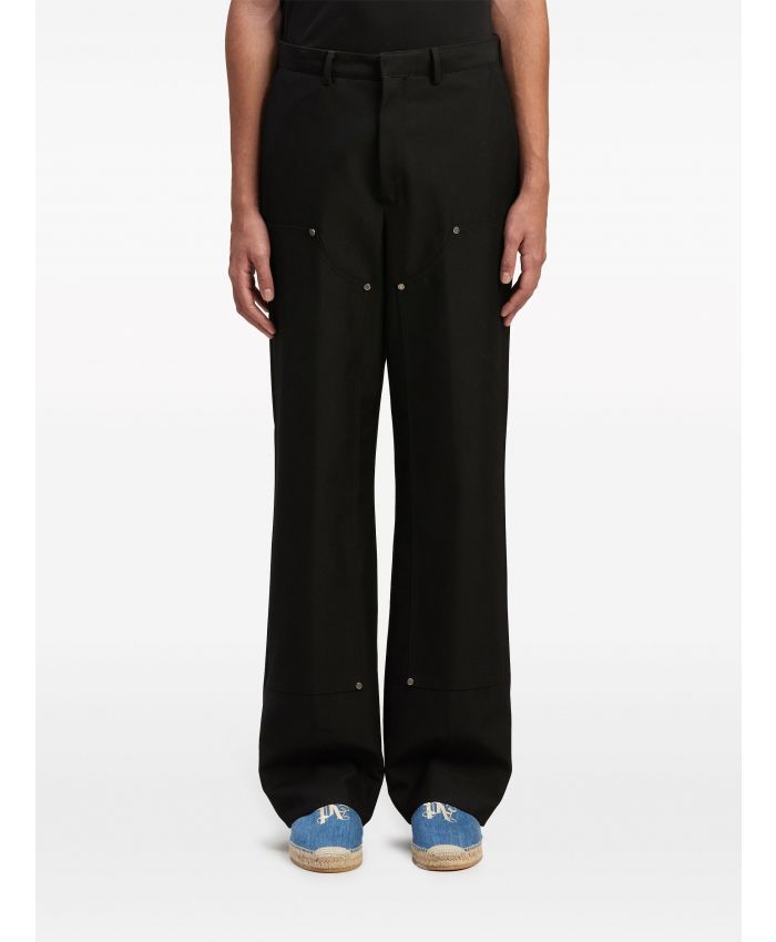 Palm Angels - monogram workwear trousers