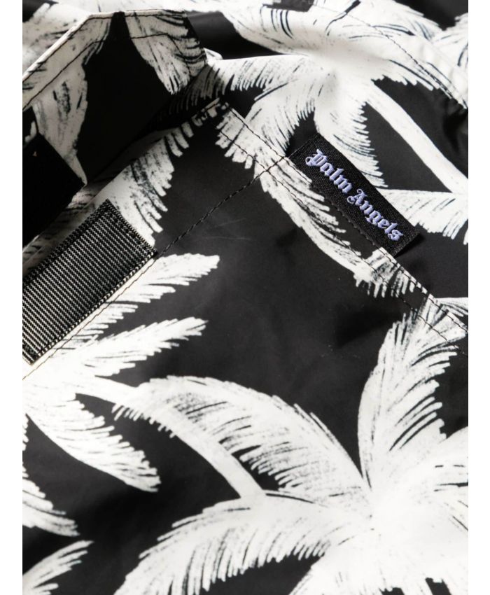 Palm Angels - palm tree-print swim shorts