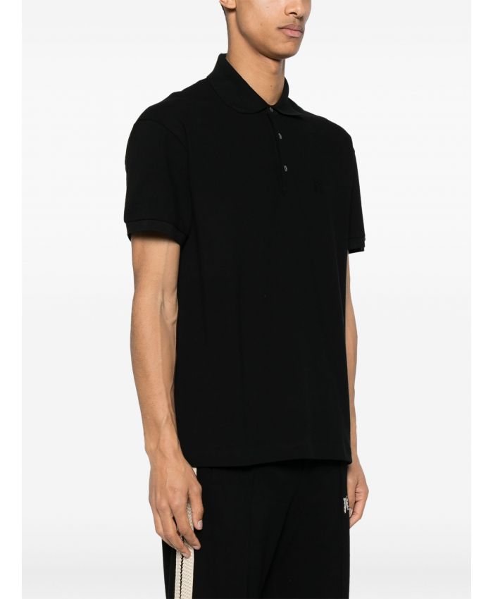 Palm Angels - logo-embroidered cotton polo shirt