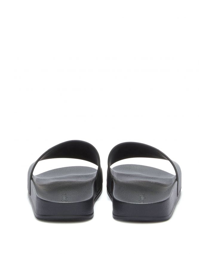 Palm Angels - monogram-embossed pool slides