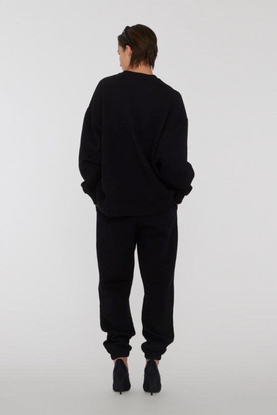 Rotate - sweatpants with logo black