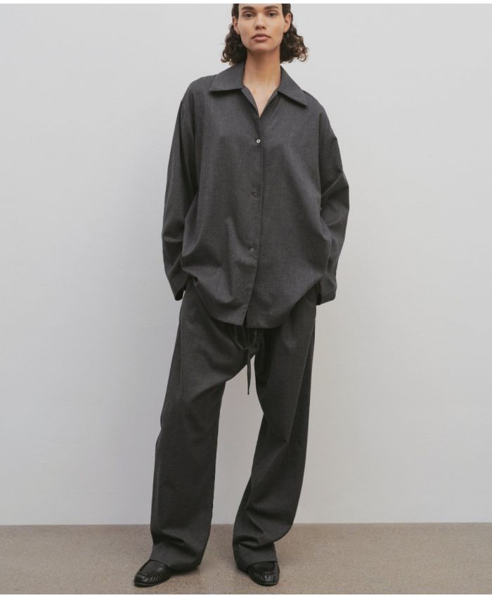 The Row - Argent Pant in Silk and Cotton