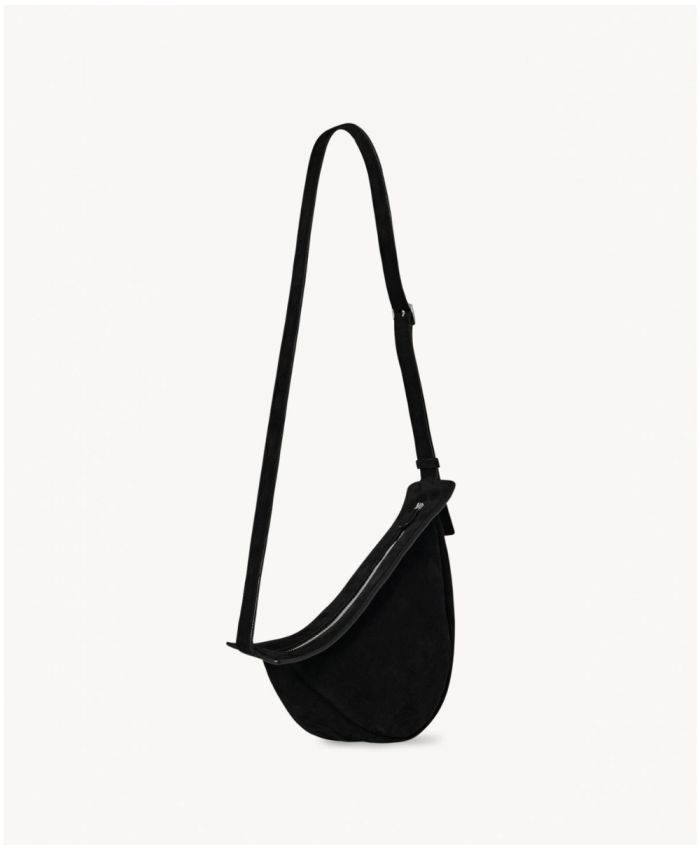 The Row - Small Slouchy Banana Bag in Suede