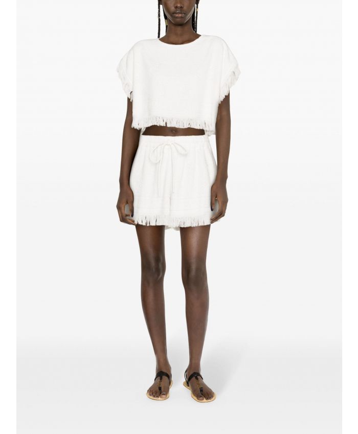 Zimmermann - Alight cotton shorts