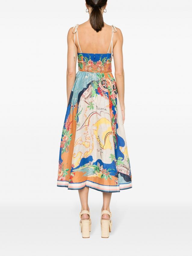 Zimmermann - Alight Picnic cotton midi dress