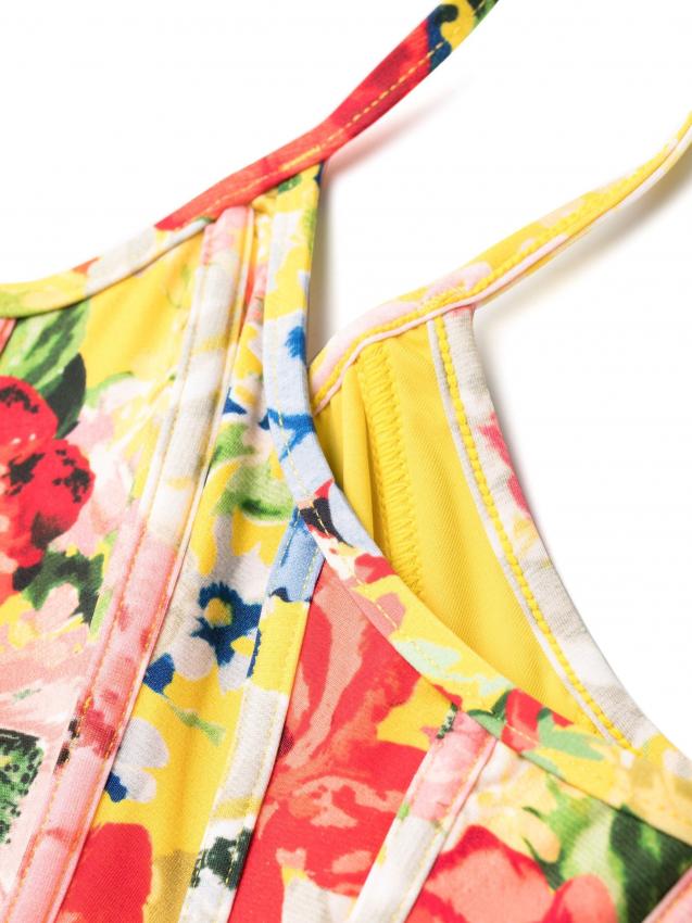 Zimmermann - Alight floral-print bikini