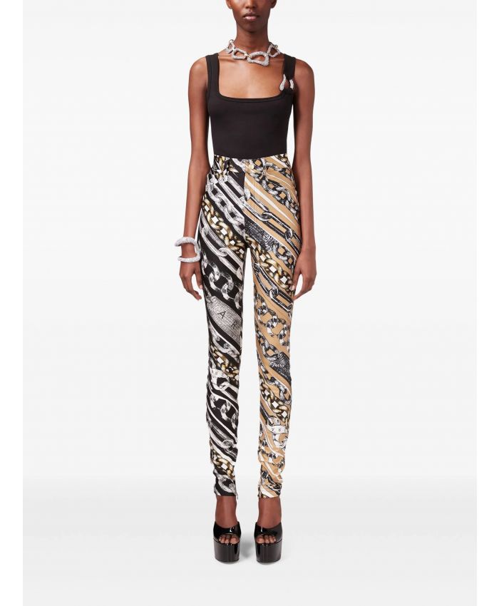 Area - crystal-embellished top