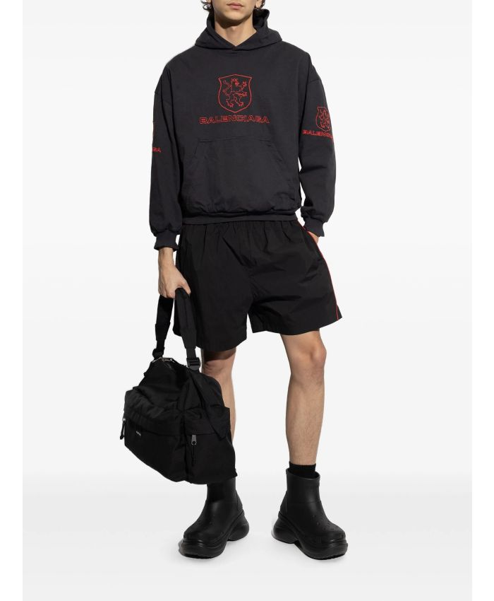 Balenciaga - embroidered track shorts