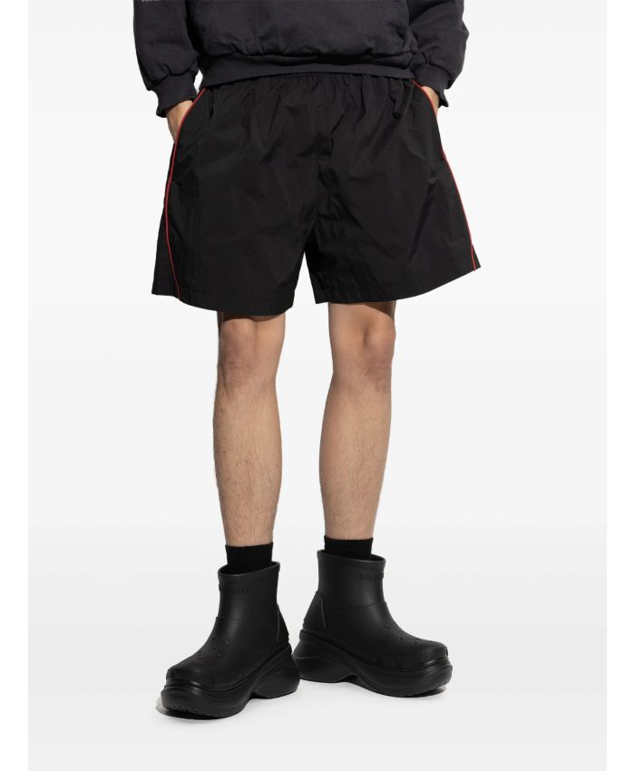Balenciaga - embroidered track shorts