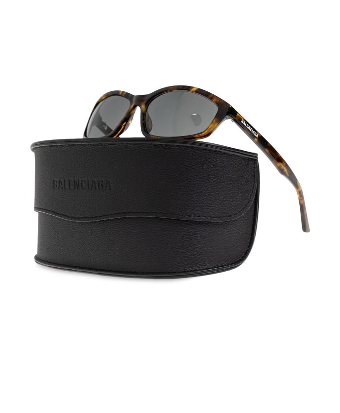 Balenciaga Eyewear - logo-print sunglasses