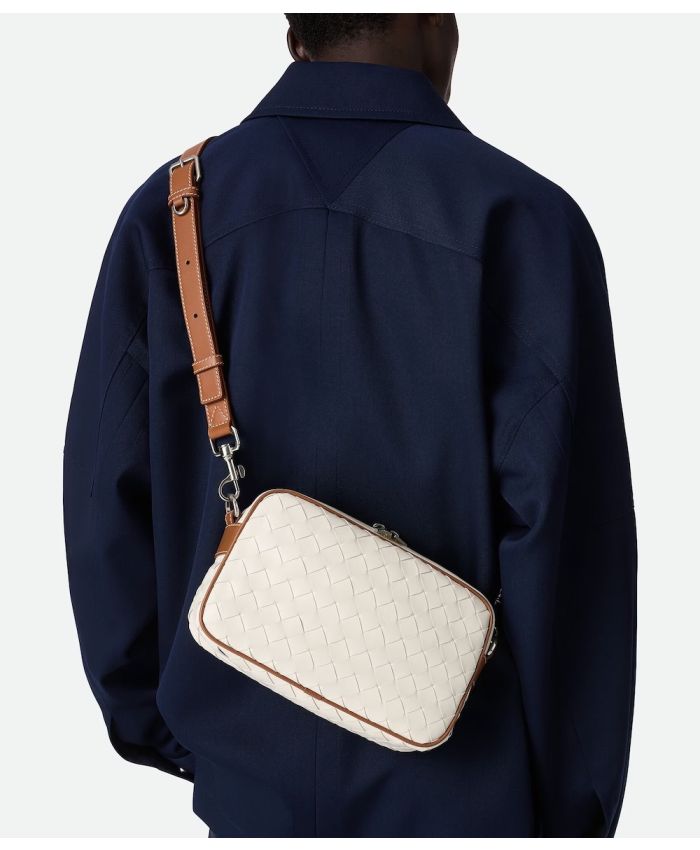 Bottega Veneta - Small Intrecciato Camera Bag
