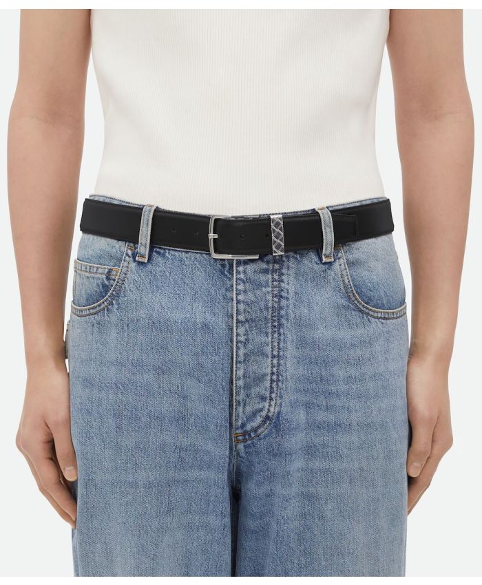 Bottega Veneta - Intreccio Loop Belt
