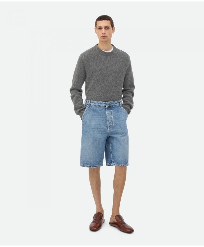 Bottega Veneta - denim shorts
