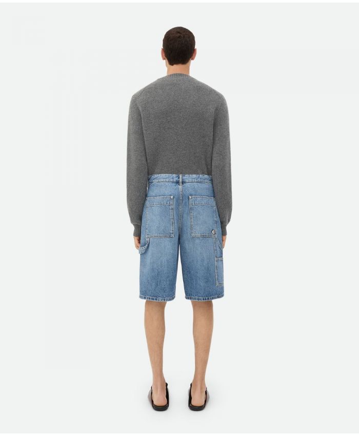 Bottega Veneta - denim shorts