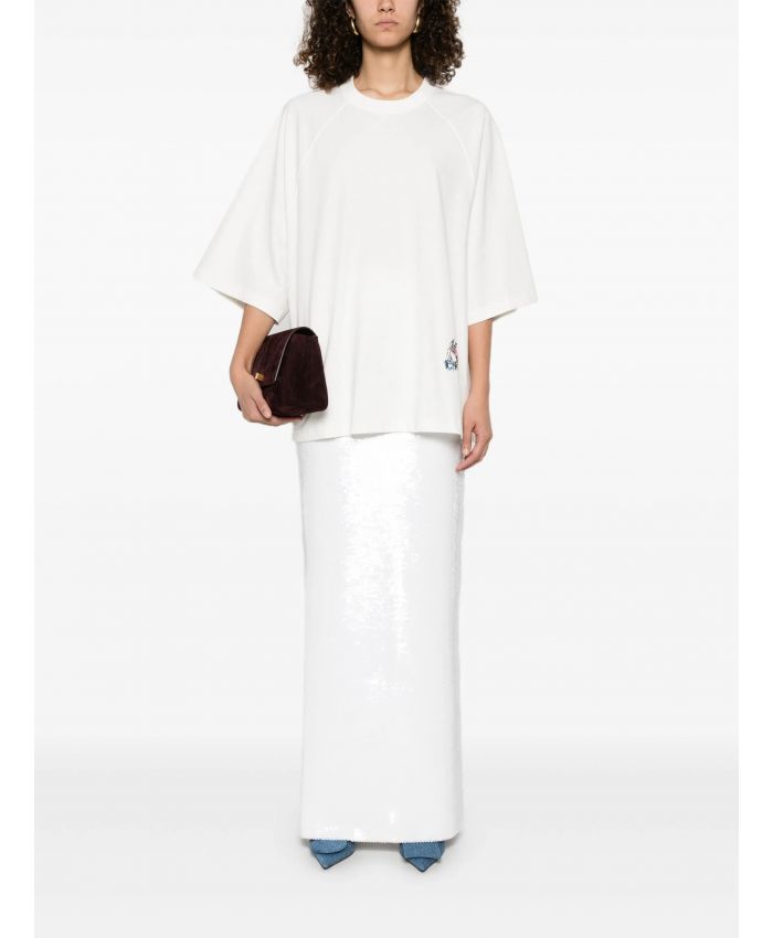 Bottega Veneta - embroidered-motif T-shirt