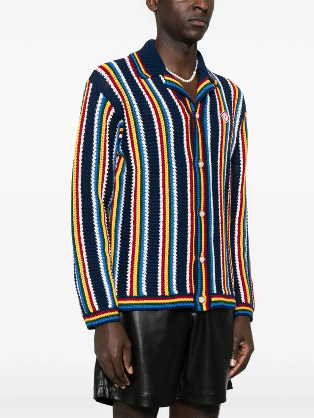 Casablanca - crochet-knit cardigan