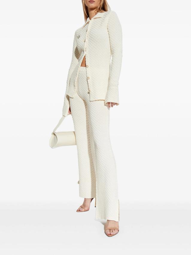Casablanca - textured knitted trousers