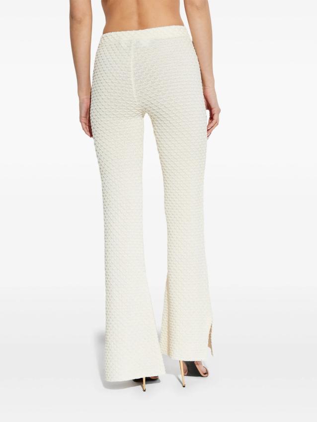 Casablanca - textured knitted trousers