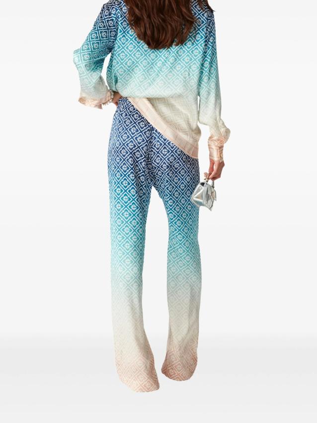 Casablanca - ombrè-effect trousers