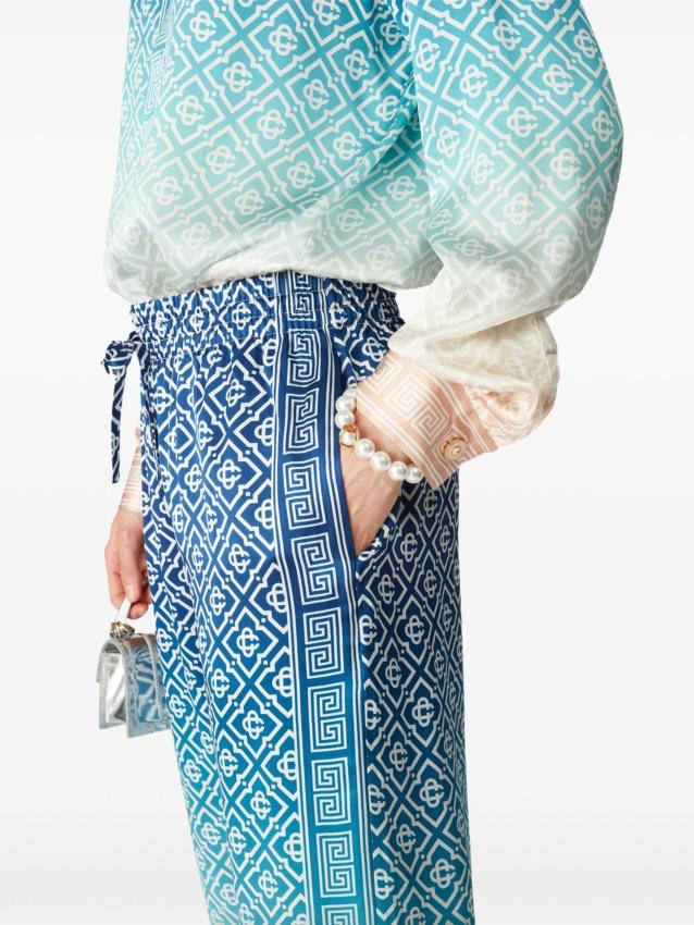 Casablanca - ombrè-effect trousers