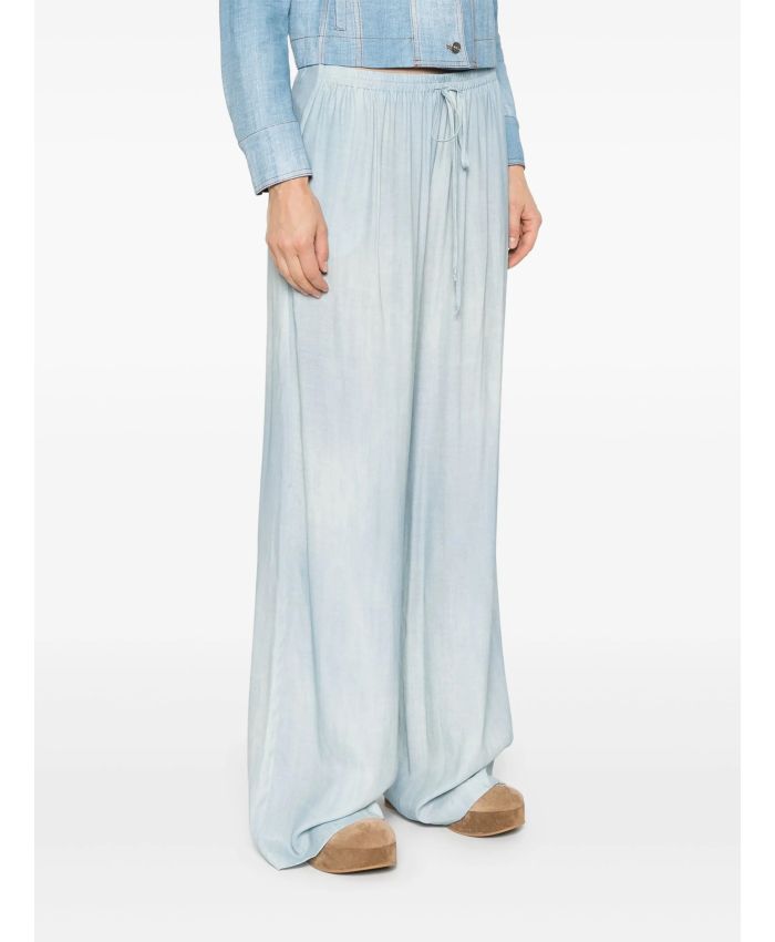 Ermanno Scervino - denim-print trousers