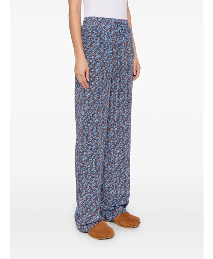Ermanno Scervino - floral-print trousers