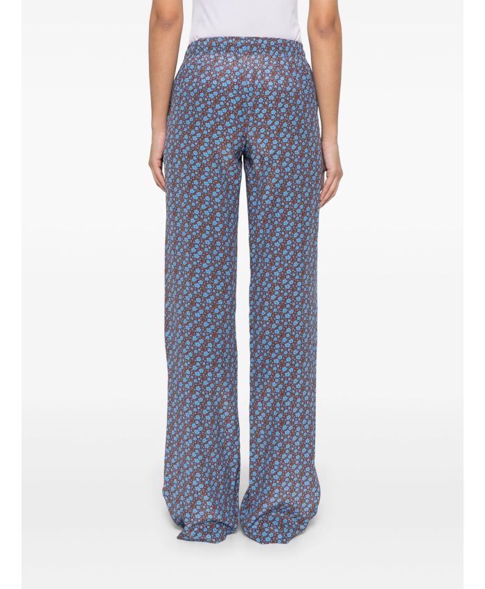 Ermanno Scervino - floral-print trousers