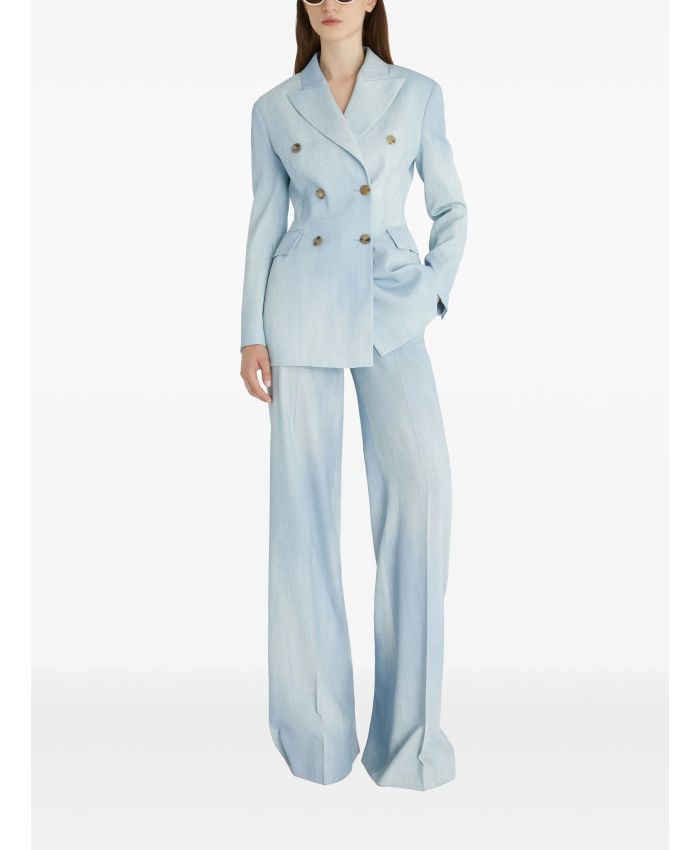 Ermanno Scervino - denim-print blazer
